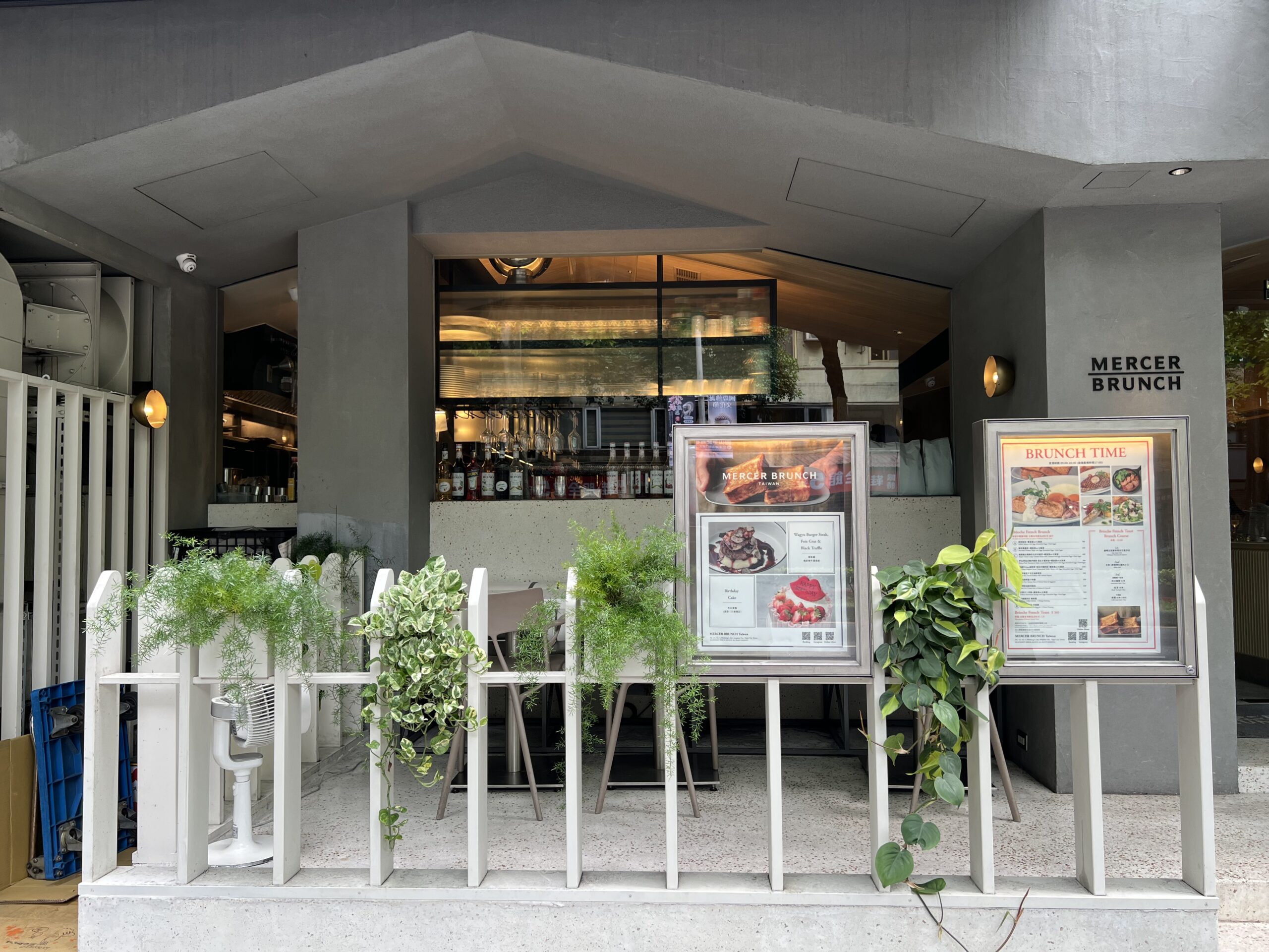 Mercer Brunch Taiwan店面外觀 Mercer Brunch Taiwan店面外觀